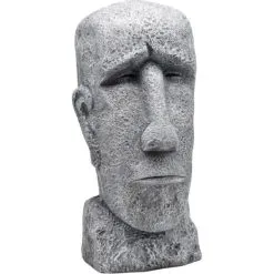 Moai Beeld - Polystone 32 × 28 × 59 Cm