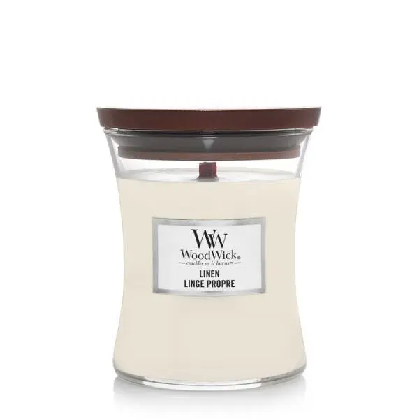 WoodWick Medium Candle - Linen