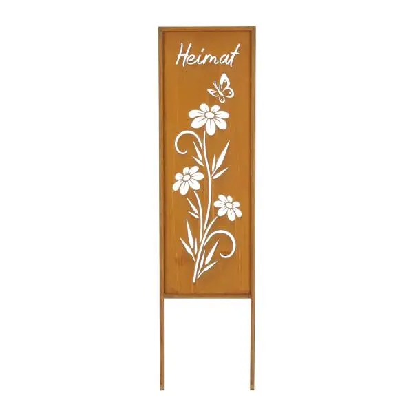 Mica Decorations Tuinsteker HEIMAT Roest - 22 × 83,5 Cm