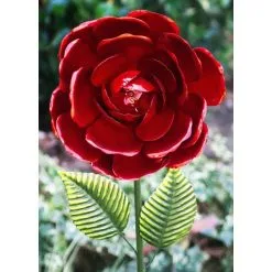 Decoratieve Bloem Met Grondpin