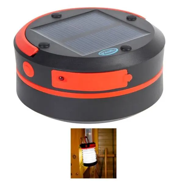 Draagbare Accordeonlantaarn Solar + USB - Afbeelding 3