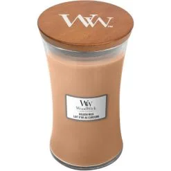 WoodWick Large Candle - Golden Milk