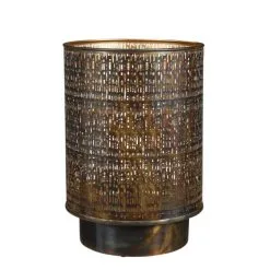 Mica Decorations Harmony Lantaarn Goud Antiek - Ø 25,5 × 36,5 Cm