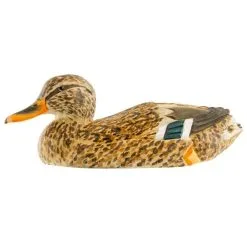 DecoBird - WILDLIFE Garden Wilde Eend In Lindenhout - Handgemaakt