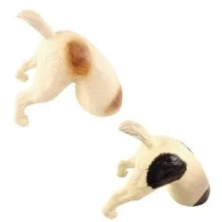 ESSCHERT DESIGN Gravende Honden - Set Van 2 Stuks