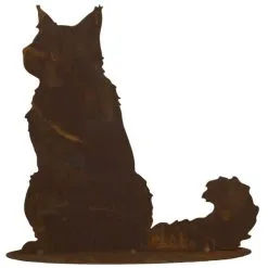 Kat Fluffy Rechtzittend - Decoroest