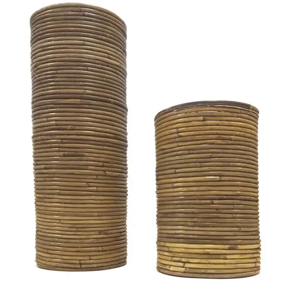 Koobo Vaas Rotan - Ø 20 × 30 Cm - Afbeelding 4