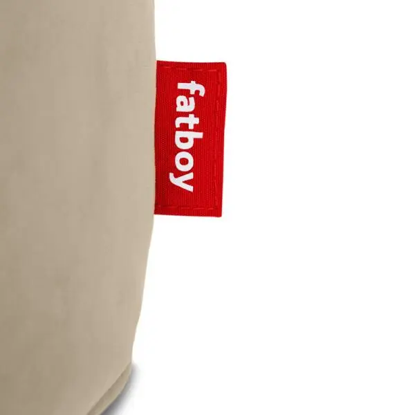 Poef Fatboy® Point Recycled Velvet Indoor - Ø50 X 35 Cm Camelkleurig - Afbeelding 5