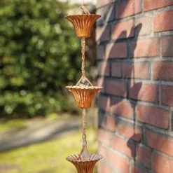 ESSCHERT DESIGN Regenketting Verkoperd Met 12 Emmertjes