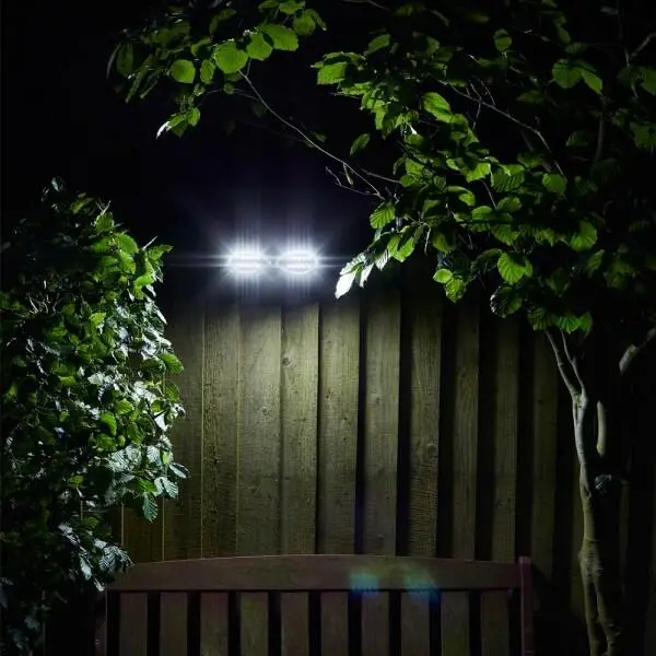 Tuinspot Dubbel Security - 200 Lumen - Afbeelding 2