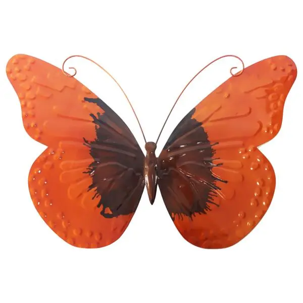 Vlinder Muurdecoratie - Metaal 54 × 36 Cm - Afbeelding 3