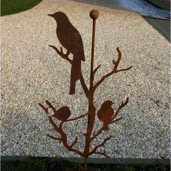 Vogels Op Tak Met Stang - Decoroest - Afbeelding 3