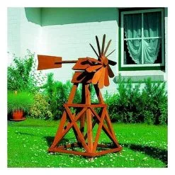 Houten Windrad (Amerikaans Model)