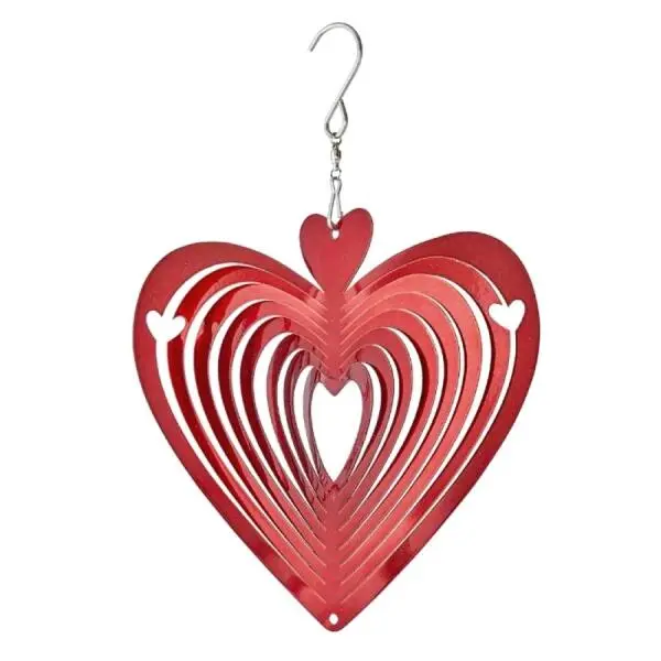 Windspinner Rood Hart - Afbeelding 2