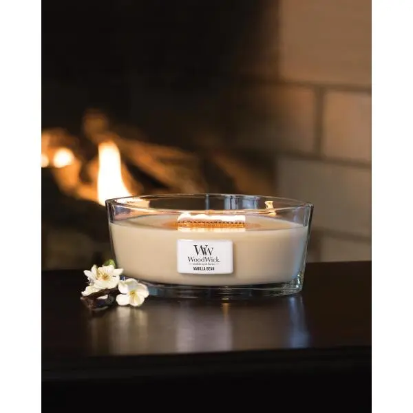 WoodWick Ellipse Candle - Vanilla Bean - Afbeelding 2
