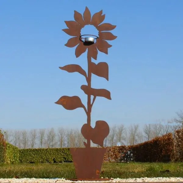 Zonnebloem In Pot - Decoroest - Afbeelding 4